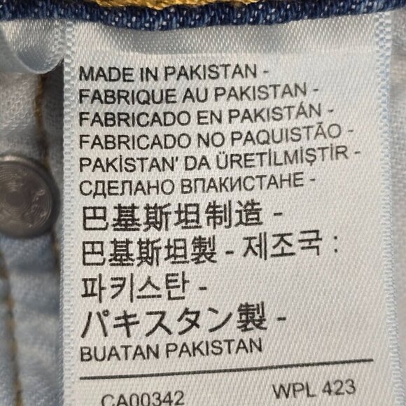 Levi’s 512 Jeans Men 31×32 (Fits 29×29.5) Blue Slim Tapered Fit Light Wash Denim - Picture 4 of 13